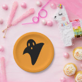 Minimalist cute ghost  pappteller (Party)