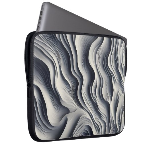 Minimalist Desert Laptop Sleeve (Vorne Rechts)