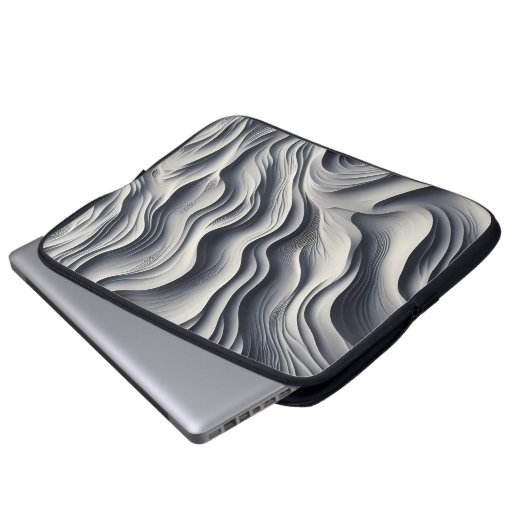 Minimalist Desert Laptop Sleeve (Vorne Knopf)