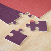 Minimalist Desert Sunset Moon Landscape Puzzle (Seite)