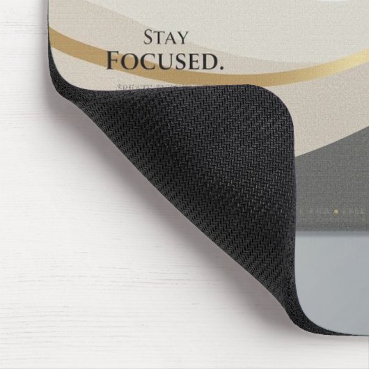 Minimalist Desk Mat Mouse Pad | Modern Office Aest Mousepad (Ecke)