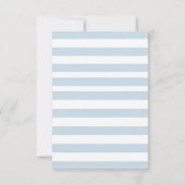 minimalist Dinosaur Baby Shower party boy Roar Einladung (Rückseite)