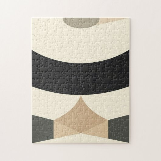 Minimalist Earth Geometry Journal –puzzles Puzzle (Vertikal)