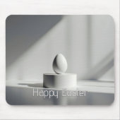 Minimalist Easter Egg on Modern Pedestal Mousepad (Vorne)