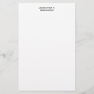 Minimalist Einfach Modern Professionell Briefpapier
