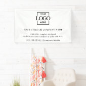 Minimalist einfaches professionelles Geschäftslogo Banner (Insitu)
