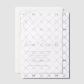 Minimalist Elegant Calligraphy Wedding Invitation Pergament Einladungen (Versetzt (Einladung))