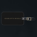 Minimalist Elegant Classical Professional Simple Gepäckanhänger<br><div class="desc">Standard Size Professional Templates For All Business Needs. Various Size and Type Options,  Easy to Use Creation Tool. You Only Need to Change Name and Details.</div>