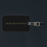 Minimalist Elegant Classical Professional Simple Gepäckanhänger<br><div class="desc">Standard Size Professional Templates For All Business Needs. Various Size and Type Options,  Easy to Use Creation Tool. You Only Need to Change Name and Details.</div>