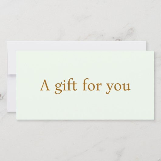 Minimalist Elegant Light Pastel Festive Bold (Vorderseite)