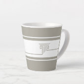 Minimalist Elegant Milchtasse (Rechte Ecke)