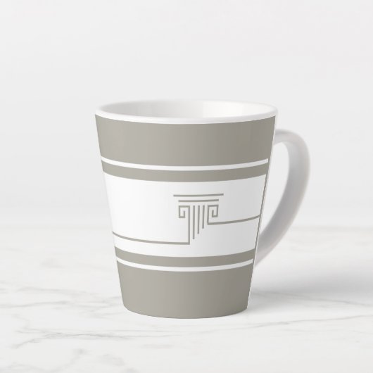 Minimalist Elegant Milchtasse (Rechte Ecke)