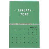 Minimalist Elegant Photo Quote Calendar 2026 Kalender (Jan 2026)