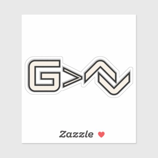 Minimalist Faith Symbol Aufkleber (Blatt)