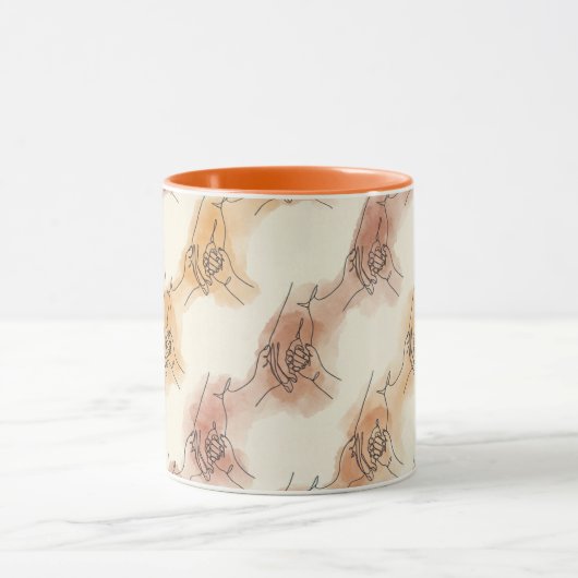 Minimalist Family Bond Tasse (Zentrum)