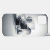 Minimalist Geometric Glass Phone Case - Abstract (Rückseite (Horizontal))