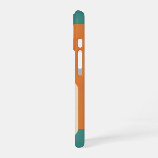 Minimalist Geometric Moka Maker iPhone 16 Hülle (Linke Seite)