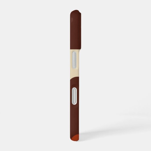 Minimalist Geometric Moka Maker iPhone 16 Hülle (Rechte Seite)