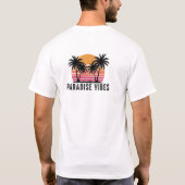 Minimalist Geometric Mountain T-Shirt (Rückseite)