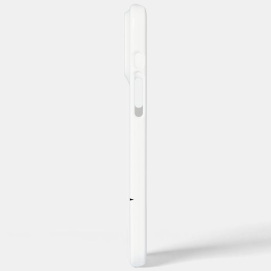 Minimalist Geometric Whale Case for iPhone 16 Pro  (Rückseite / Links)