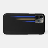 Minimalist gestreift Case-Mate iPhone hülle (Rückseite (Horizontal))