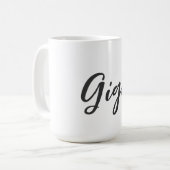 Minimalist Gigi Kaffeetasse (Vorderseite Links)