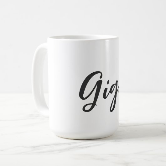 Minimalist Gigi Kaffeetasse (Vorderseite Links)