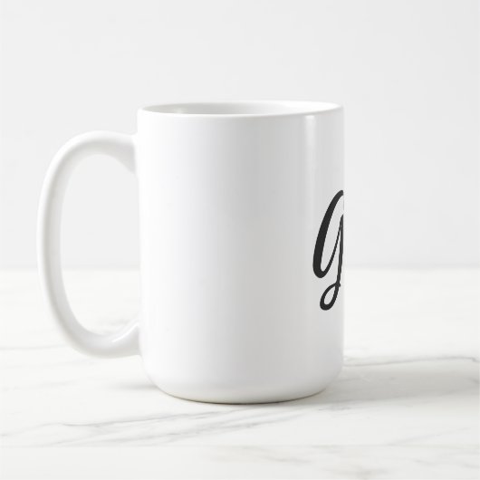 Minimalist Gigi  Kaffeetasse (Links)