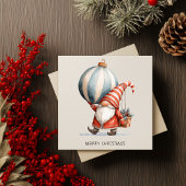 Minimalist Gnom Frohe Weihnachten