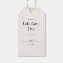 Minimalist Gold Herz Glitzert Valentinstag