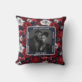 Minimalist Golden Anniversary  Throw Pillow Kissen