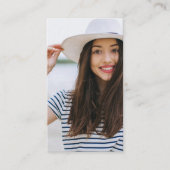 Minimalist Graduation Fund QR Enclosure Card Begleitkarte (Vorderseite)