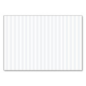 Minimalist Gray Cursive Lines Tischnummer (Rückseite)