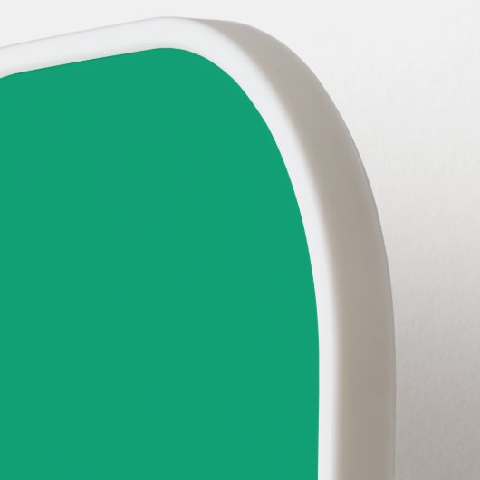 Minimalist Green Pickleball Paddle with Monogram (Linke Seite)