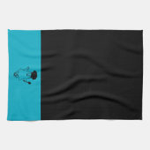 Minimalist Halloween Geschirrtuch (Horizontal)