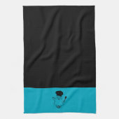 Minimalist Halloween Geschirrtuch (Vertikal)