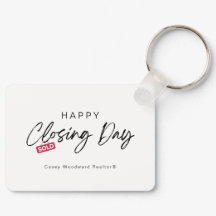 Minimalist Happy Closing Day von Realtor Budget 