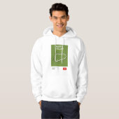 Minimalist Happy Valley Horse Racing Course Hoodie (Vorne ganz)