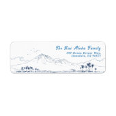 Minimalist Hawaii Mountain Return Customizable (Vorne)