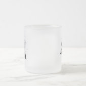 Minimalist Hazelnut – Ink Brush Botanic Design on  Mattglastasse (Mittel)