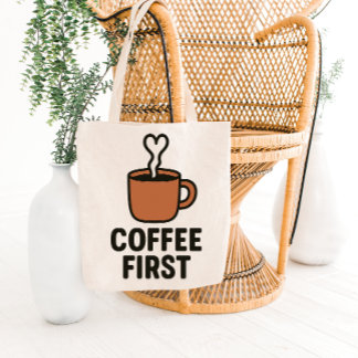 Minimalist Heart Steam Tote Bag Design Tragetasche