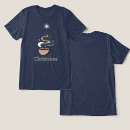Minimalist Holiday Art Tri-Blend Shirt