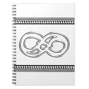 Minimalist Infinity Notizblock