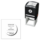 Minimalist Inspirational Stamp | Modern Office & H Permastempel (Beispiel)