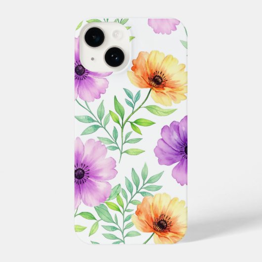 Minimalist iPhone 14 Case Hülle (Rückseite)