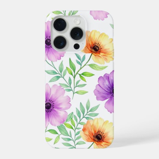 Minimalist iPhone 15 Pro Case  Hülle (Rückseite)