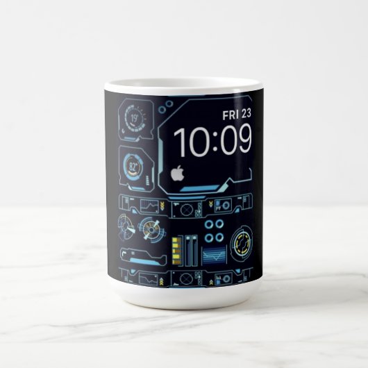 Minimalist IT Specialist Workstation Mug Kaffeetasse (Mittel)