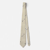 Minimalist Japanese Geometric Patterns Krawatte (Vorderseite)