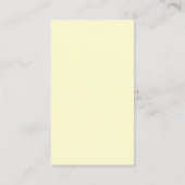 Minimalist Klassisch Professionell Creme Begleitkarte (Rückseite)