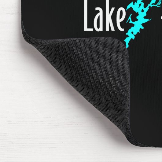 Minimalist Lake Hopatcong - New Jersey  Mousepad (Ecke)